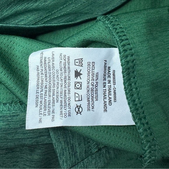 NIKE Mens Green Breathable Airy Top T Shirt Short Sleeve Size M - Picture 13 of 14